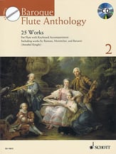 Baroque Flute Anthology #2 Flute and Piano BK/CD cover